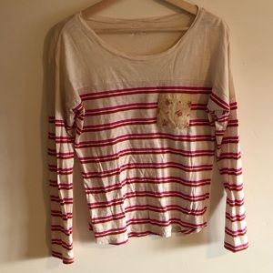 [maison Jules] flower pocket tee